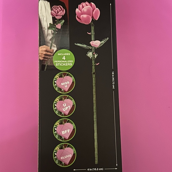 Pink Rose Building Set - Picture 2 of 2